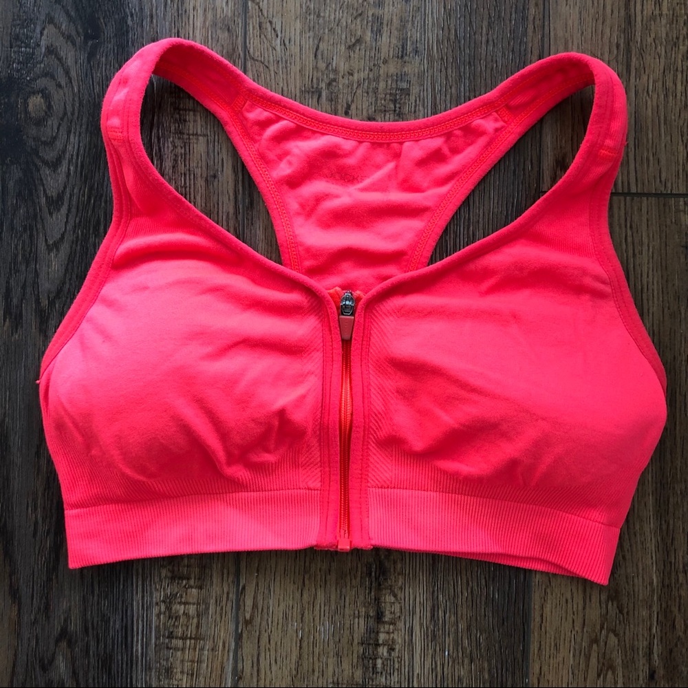 Jockey Zip Up Sports Bra